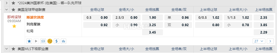 美国足球甲09:00AM 斯波坎速度 列克星敦