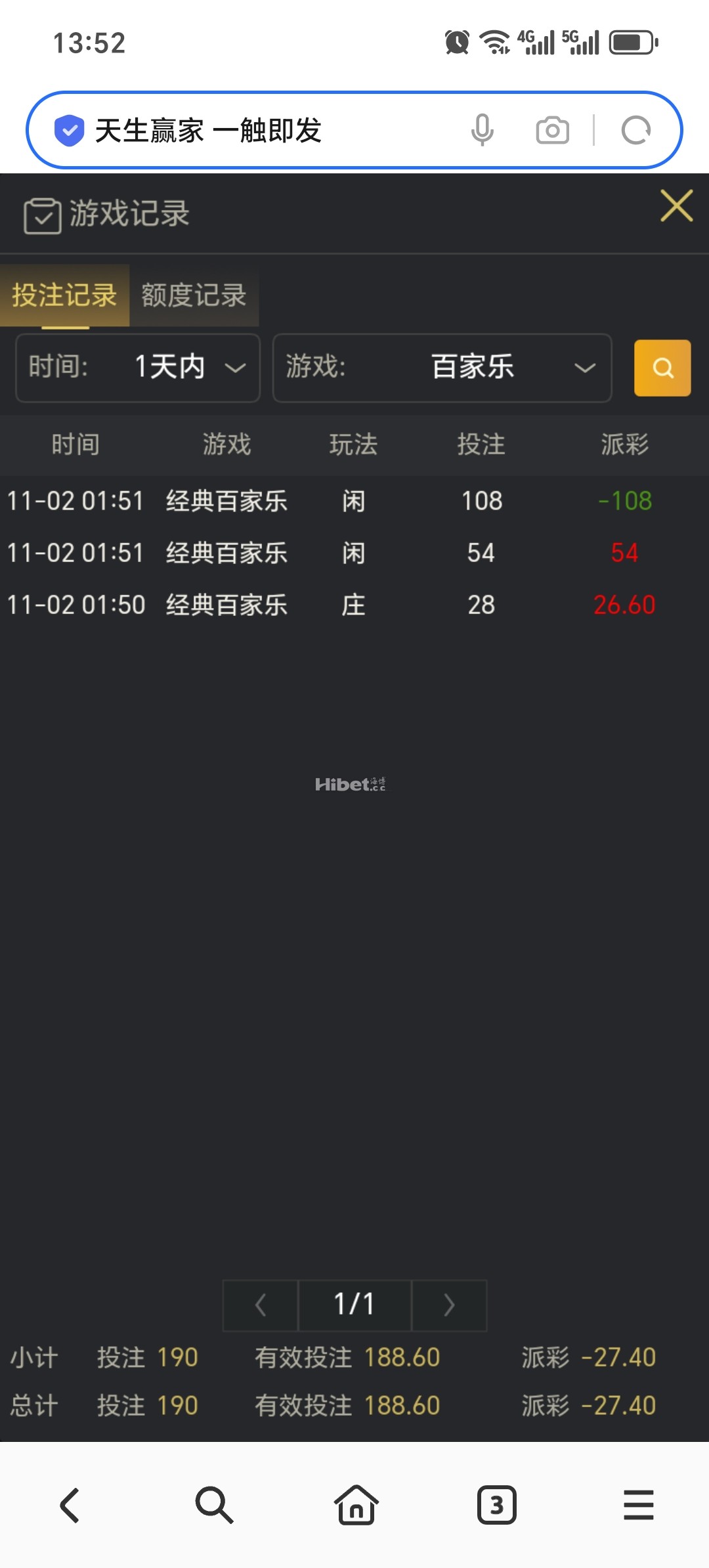 一个小彩金过关失败了
