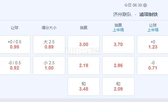 韩K联 18：30 济州联队VS浦项