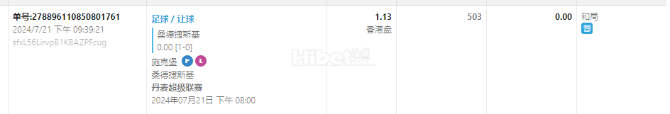 滚球追一手丹麦超的桑德捷斯基走盘了