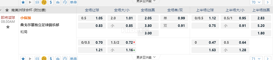 南美球会杯UI小保加 桑戈尔基独立足球俱乐部